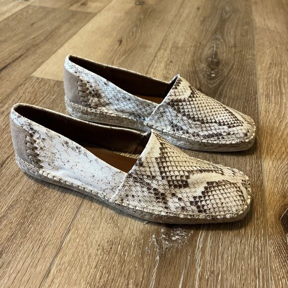 Franco Sarto Snake Print Espadrilles - Picture 1 of 6